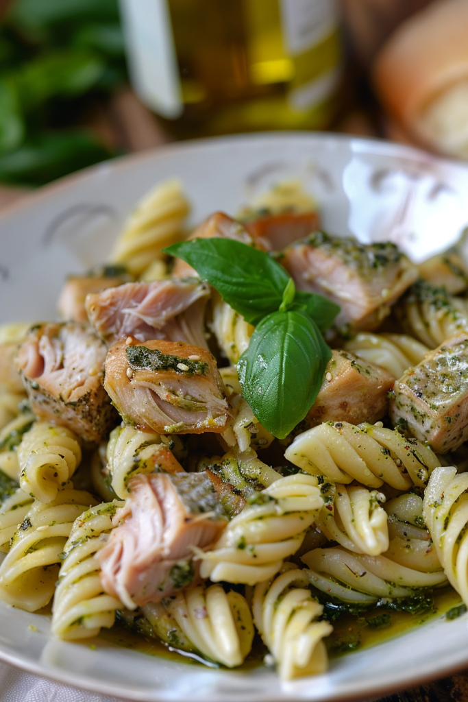 Tuna and Pesto Pasta