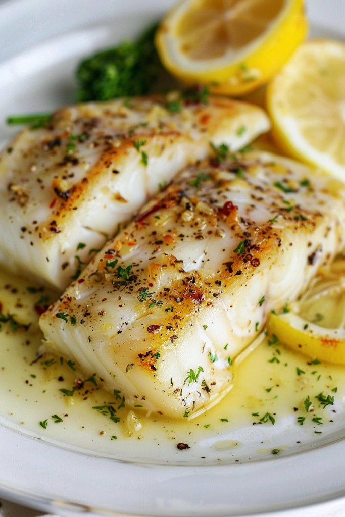 Lemon Garlic Butter Cod