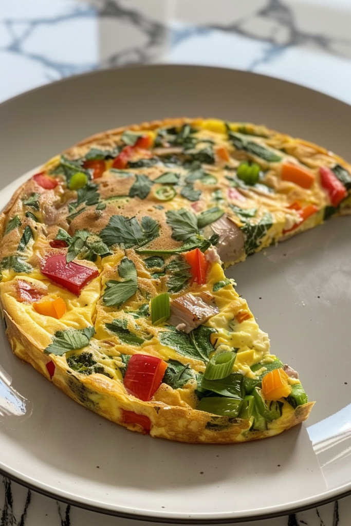 Vegetable and Tuna Frittata