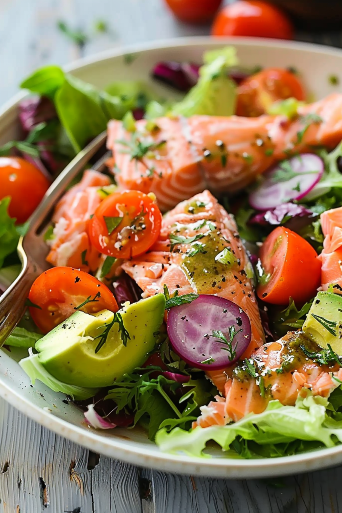 Salmon and Avocado Salad