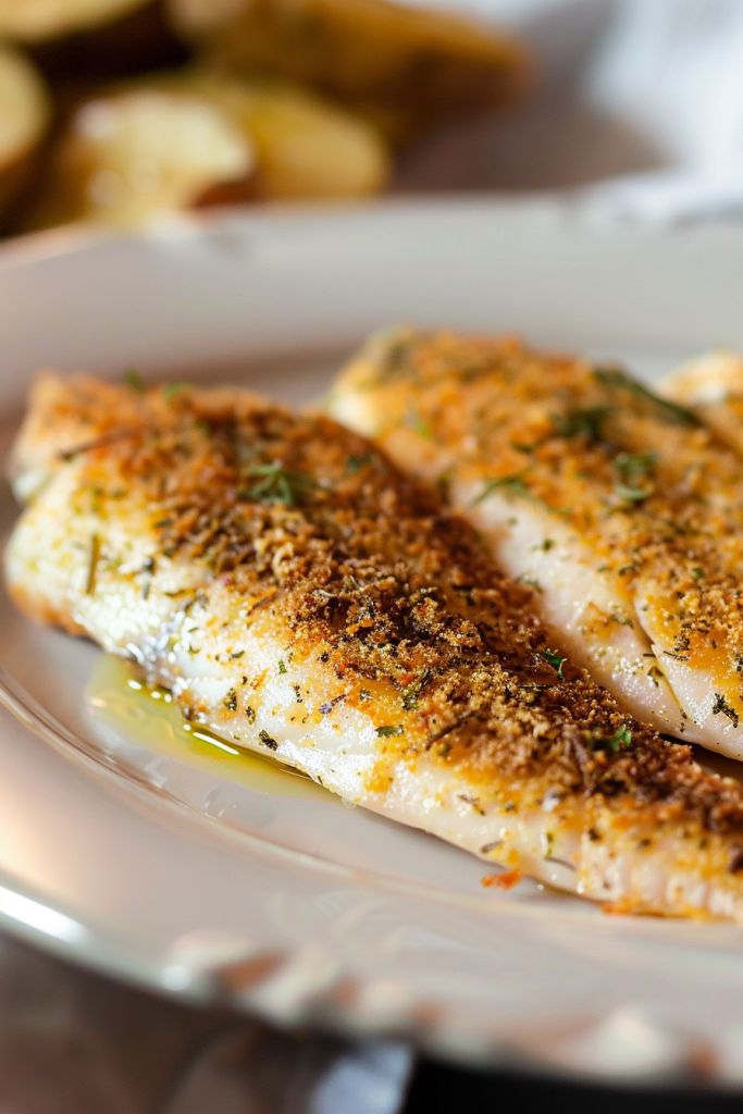 Herb-Crusted Tilapia
