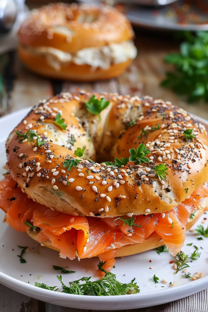 Smoked Salmon Bagel