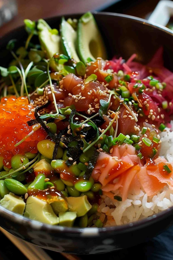 Japanese-style Poke Bowl