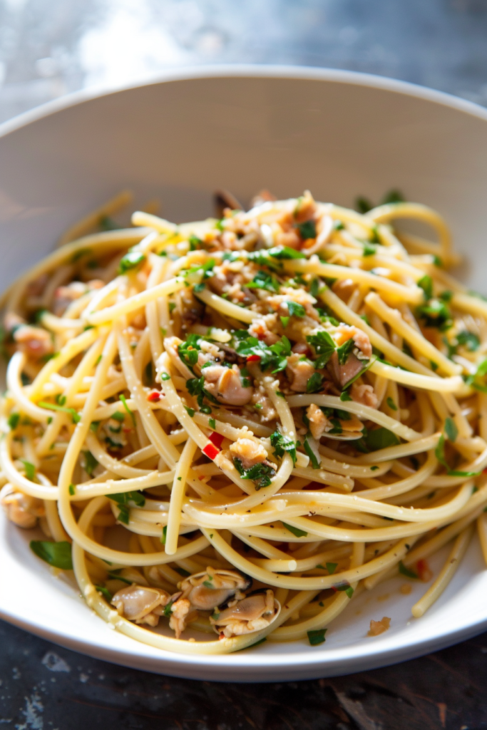 Spaghetti with Clam Sauce