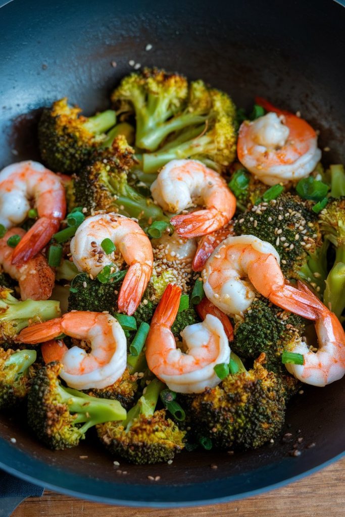 Shrimp & Broccoli Stir-Fry