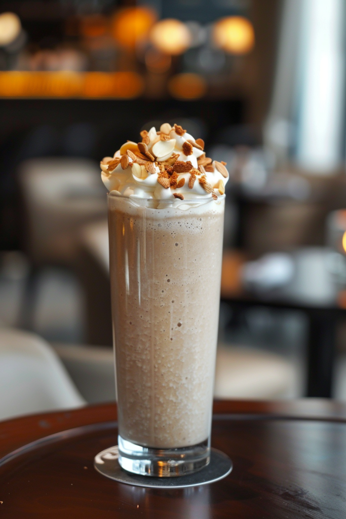 Banana Almond Protein Smoothie