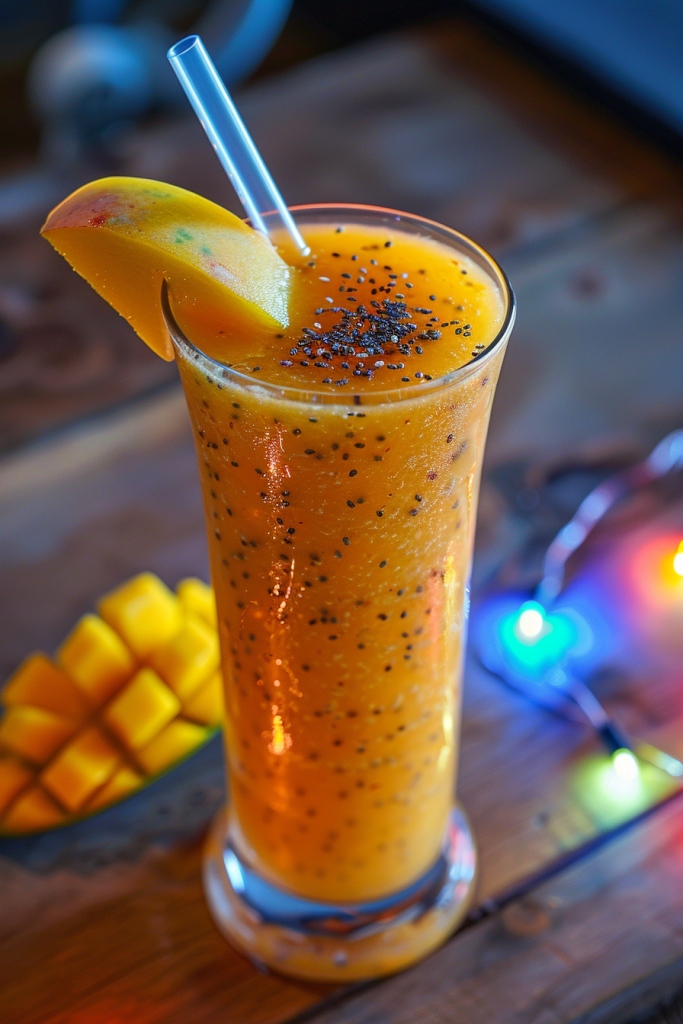 Tropical Mango Chia Smoothie