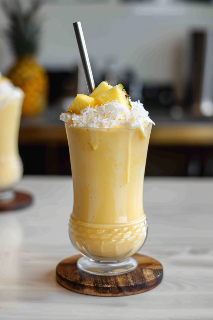 Creamy Pineapple Coconut Shake