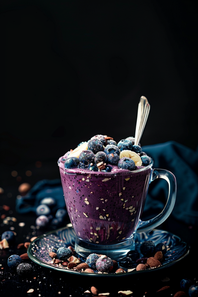 Berry Almond Breakfast Shake