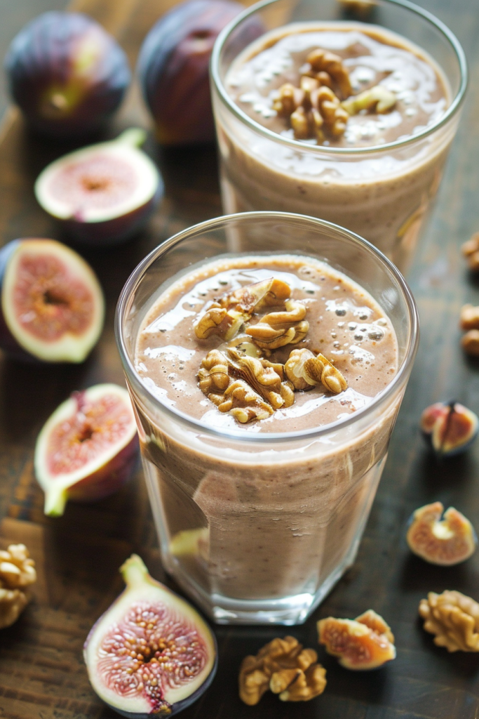 Fig Walnut Power Smoothie