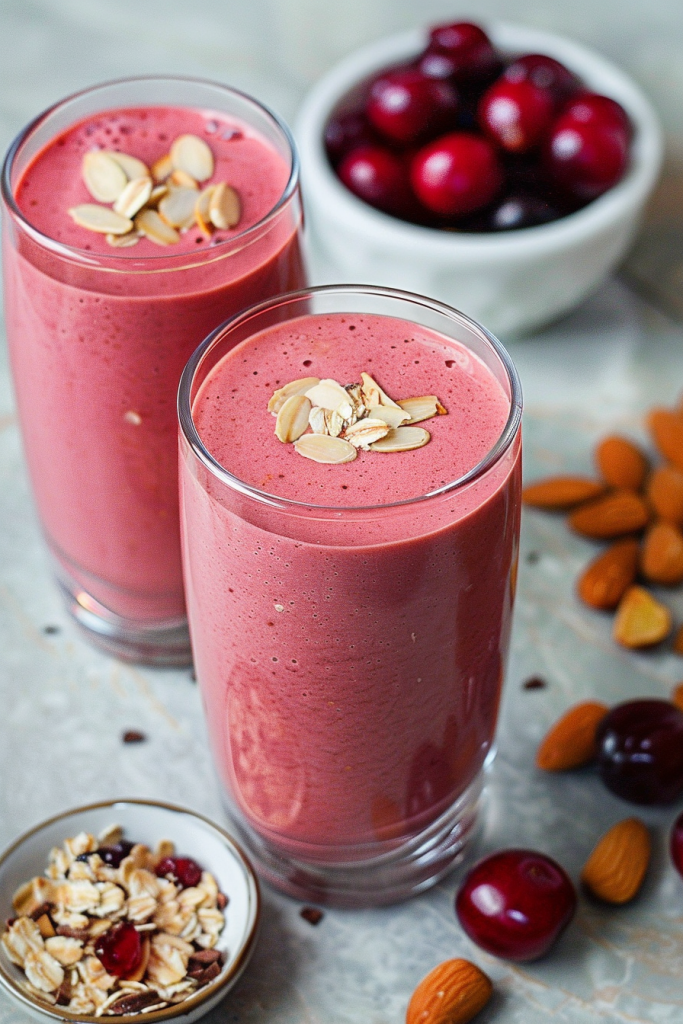 Cherry Almond Recovery Smoothie