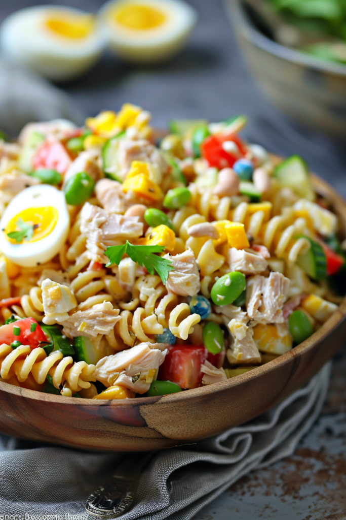 Protein-Packed Tuna Pasta Salad