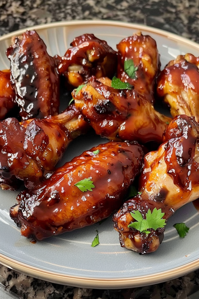 BBQ Garlic Wings
