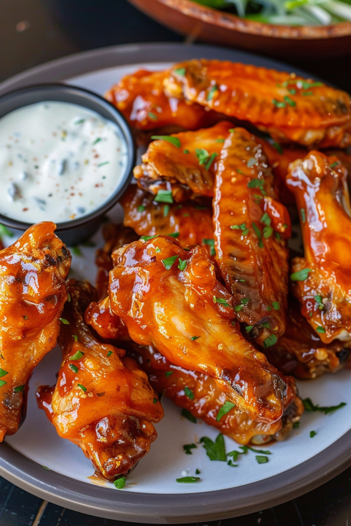 Buffalo Sweet Garlic Wings