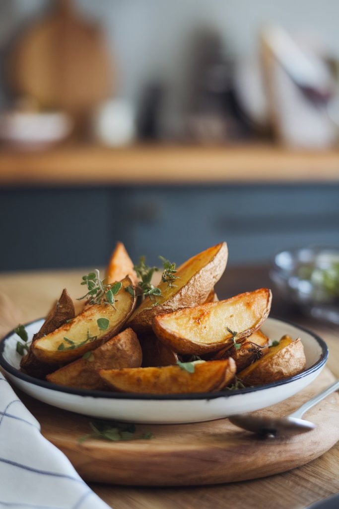 Crispy Potato Wedges