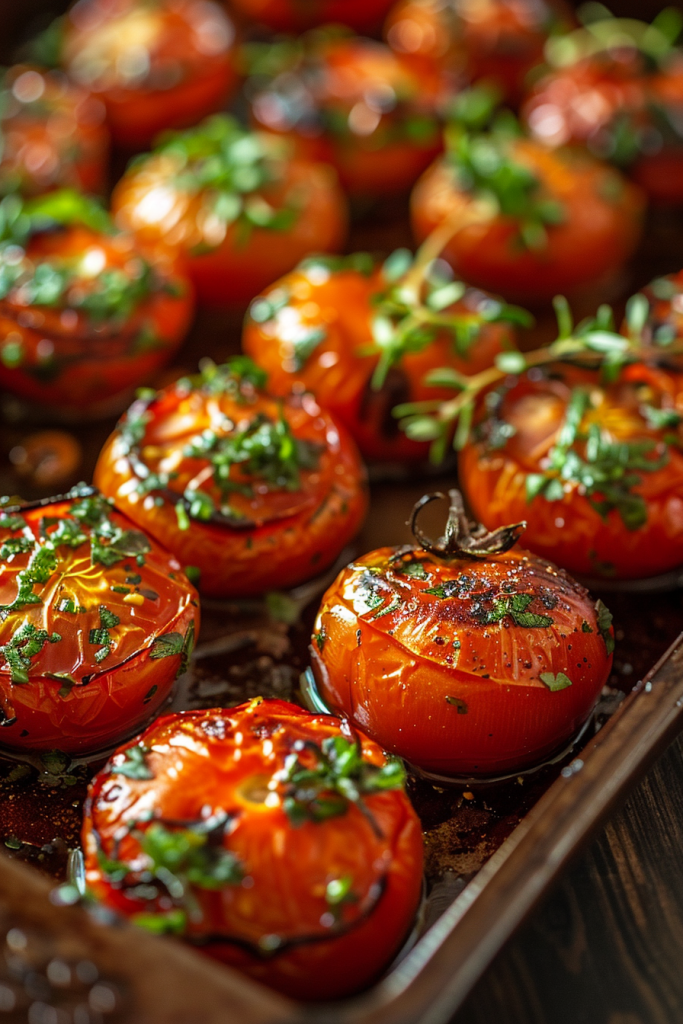 Garlic Herb Tomatoes
