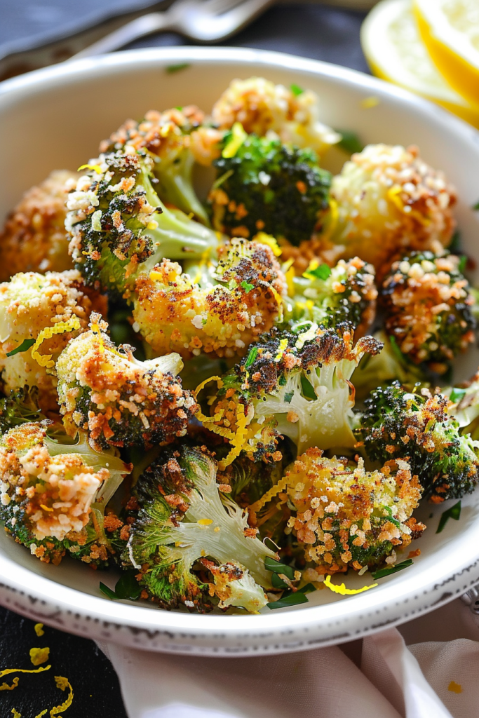 Lemon Zest Broccoli Bites