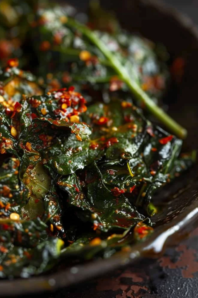 Savory Spinach Leaves