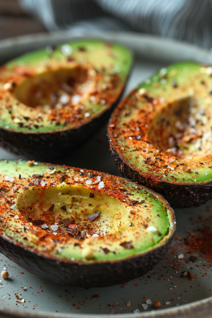 Spice-Dusted Avocado Halves