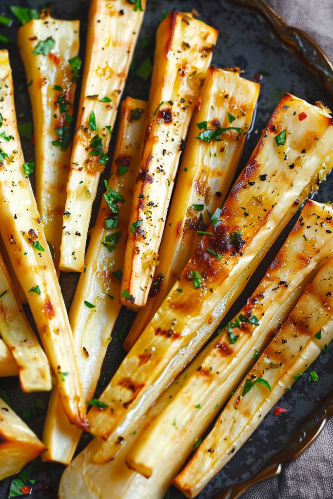 Herb Crisp Parsnip Sticks