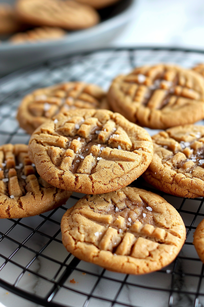 Flourless Peanut Butter Cookies