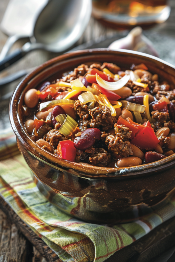 Chili with Canned Beans