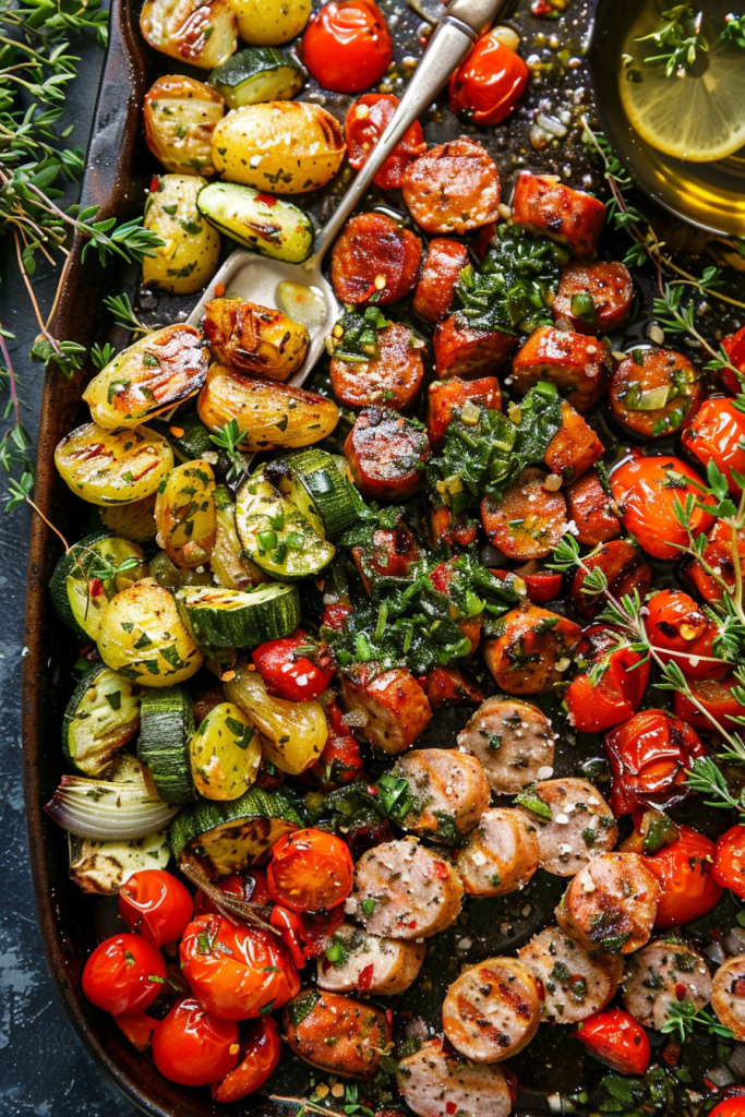 Zesty Italian Sausage and Veggies
