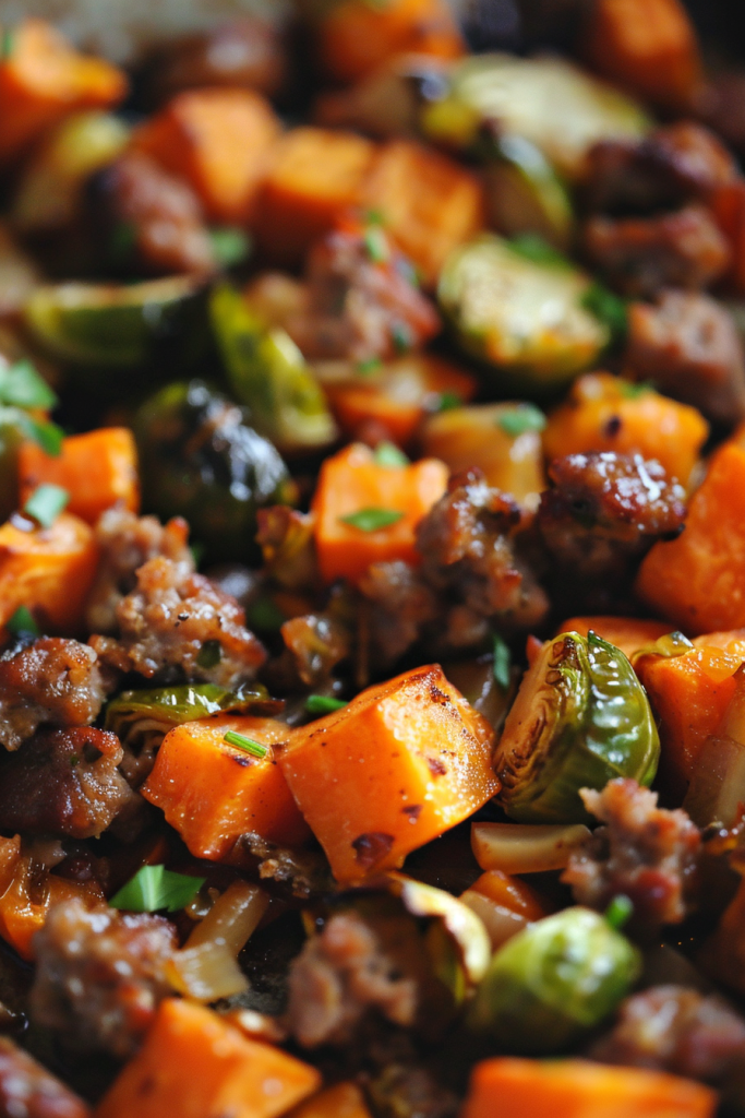 Savory Maple Sausage Breakfast Bake