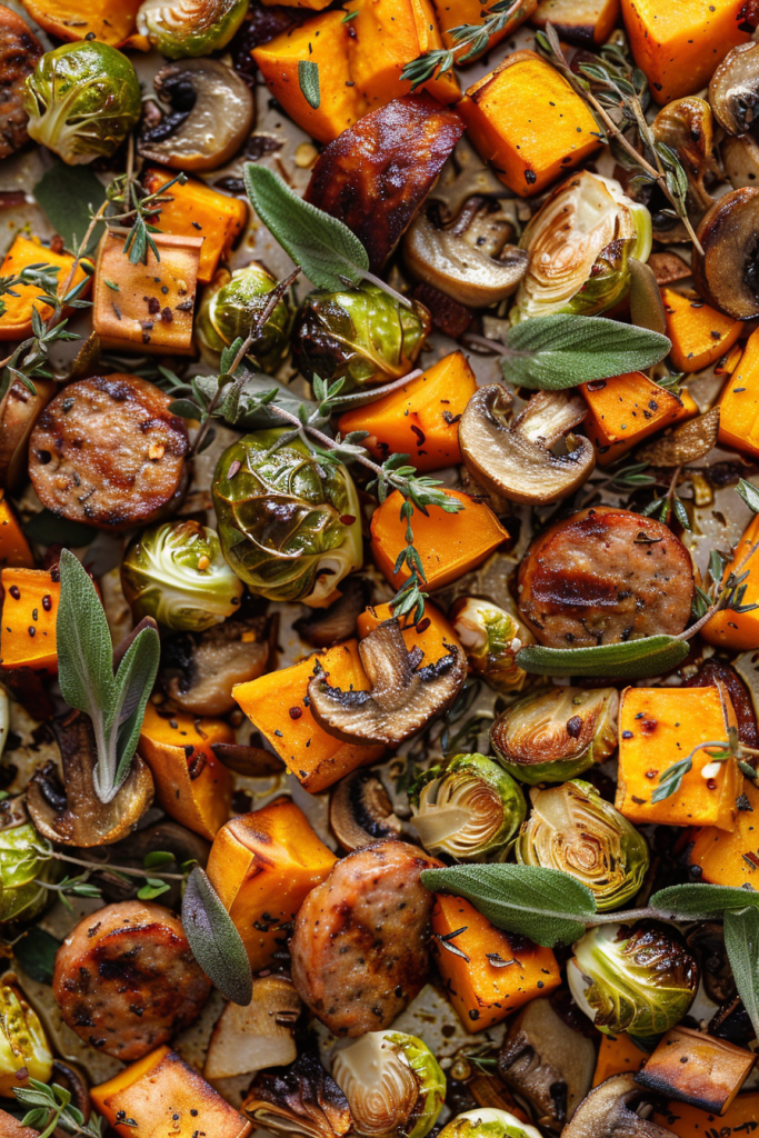 Herbed Sausage Autumn Mix