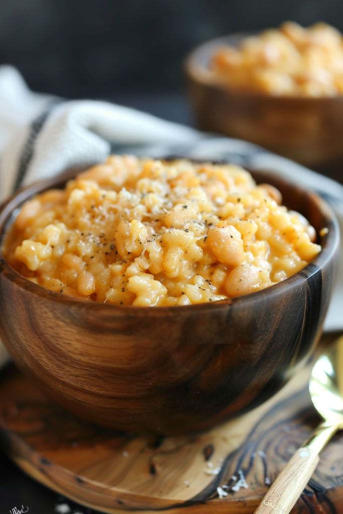Cheesy Rice and Beans