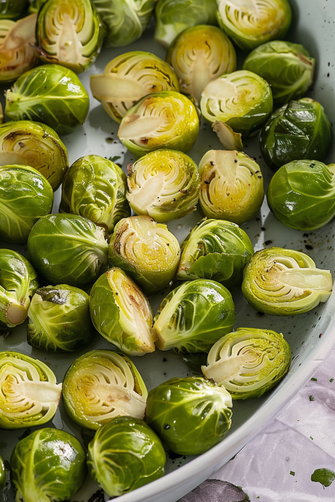 Garlic Lime Brussels Sprouts