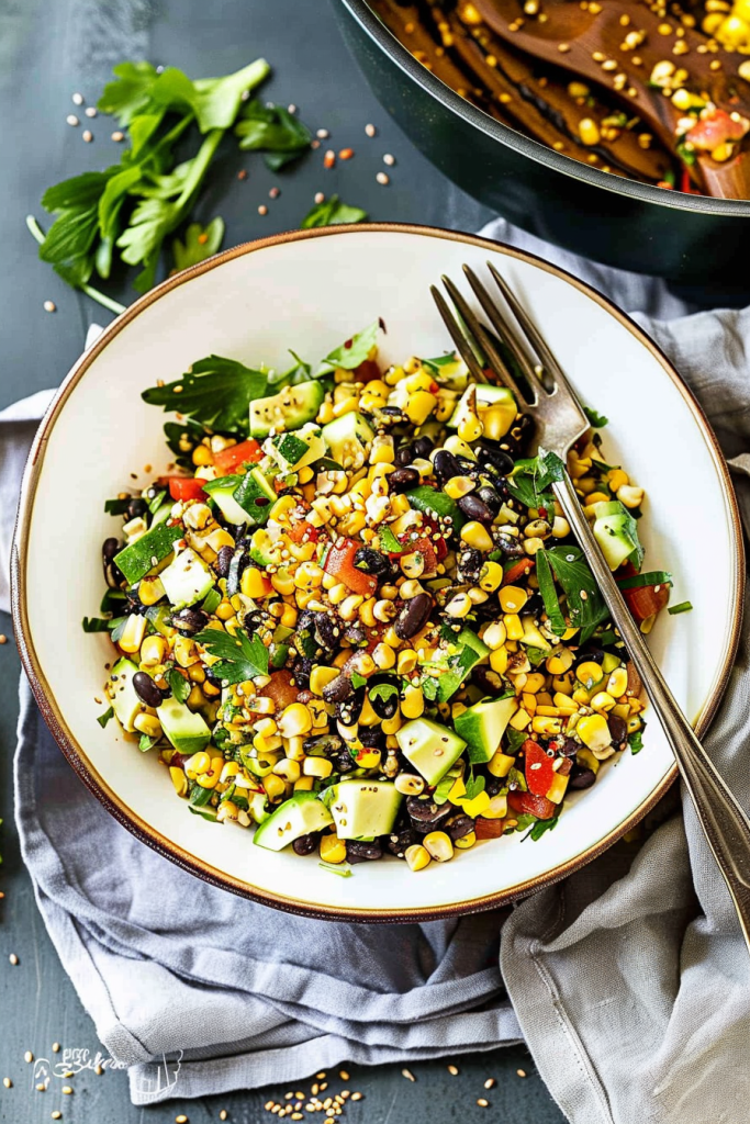 Corn and Black Bean Salad