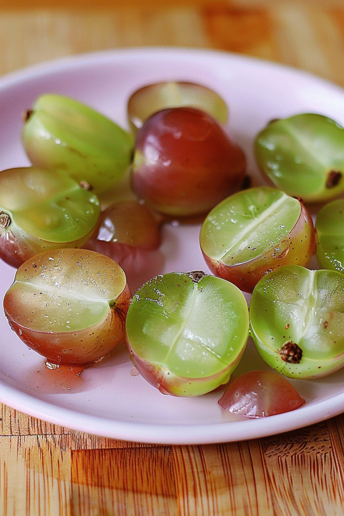 Grapes (Halved or Quartered)