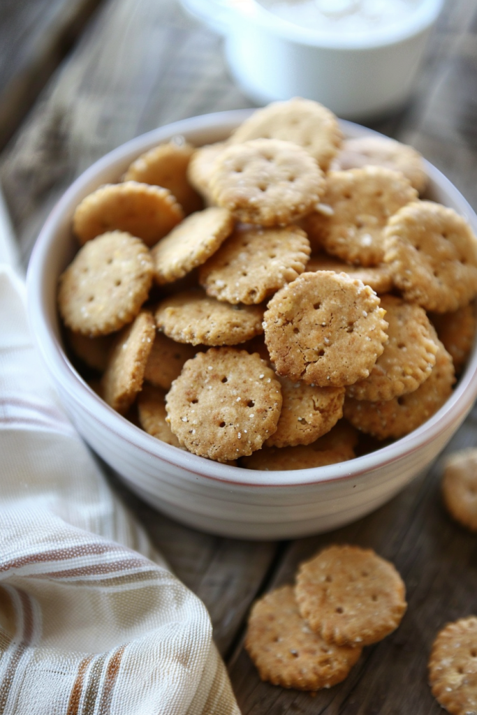 Mini Whole-Grain Crackers