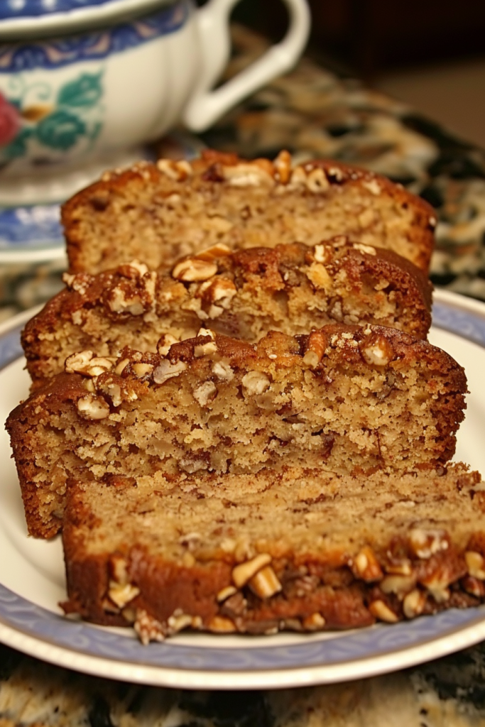Whole Wheat Banana Bread Slices