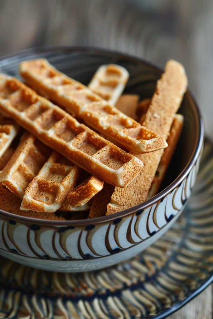 Whole-Wheat Waffles (Cut into Strips)