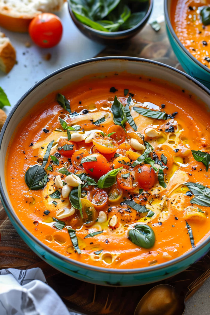 Creamy Tomato Basil Soup