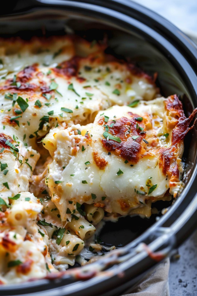 Crockpot Baked Ziti
