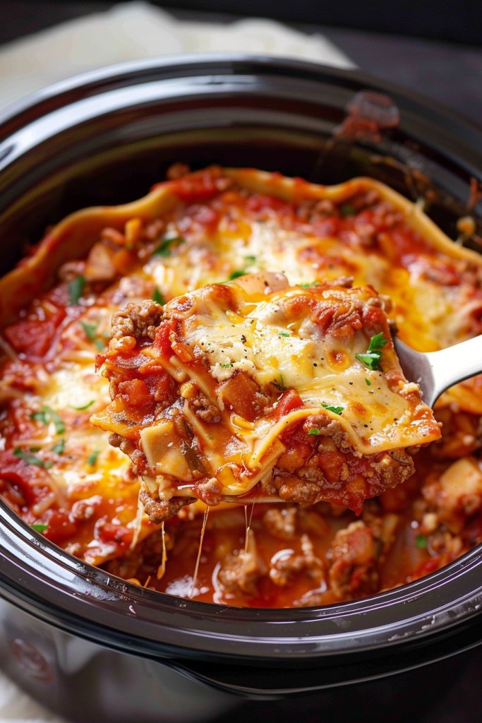 Slow Cooker Lasagna