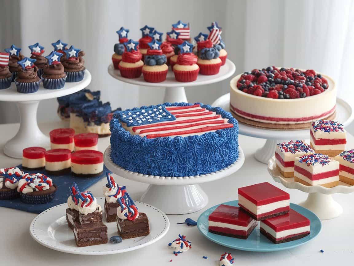 12 Patriotic Make-Ahead Desserts for July 4th Celebration