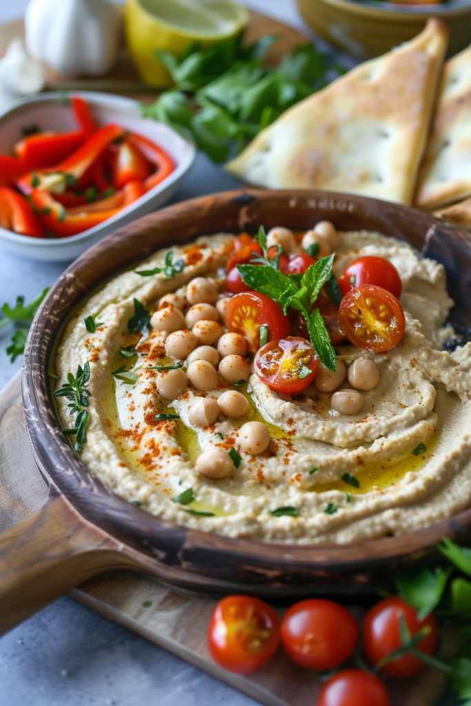 White Bean Tuscan Hummus