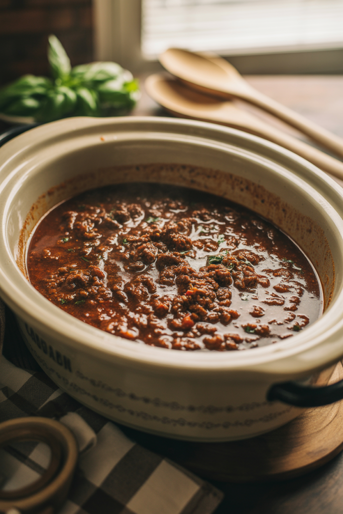 Slow Cooker Bolognese