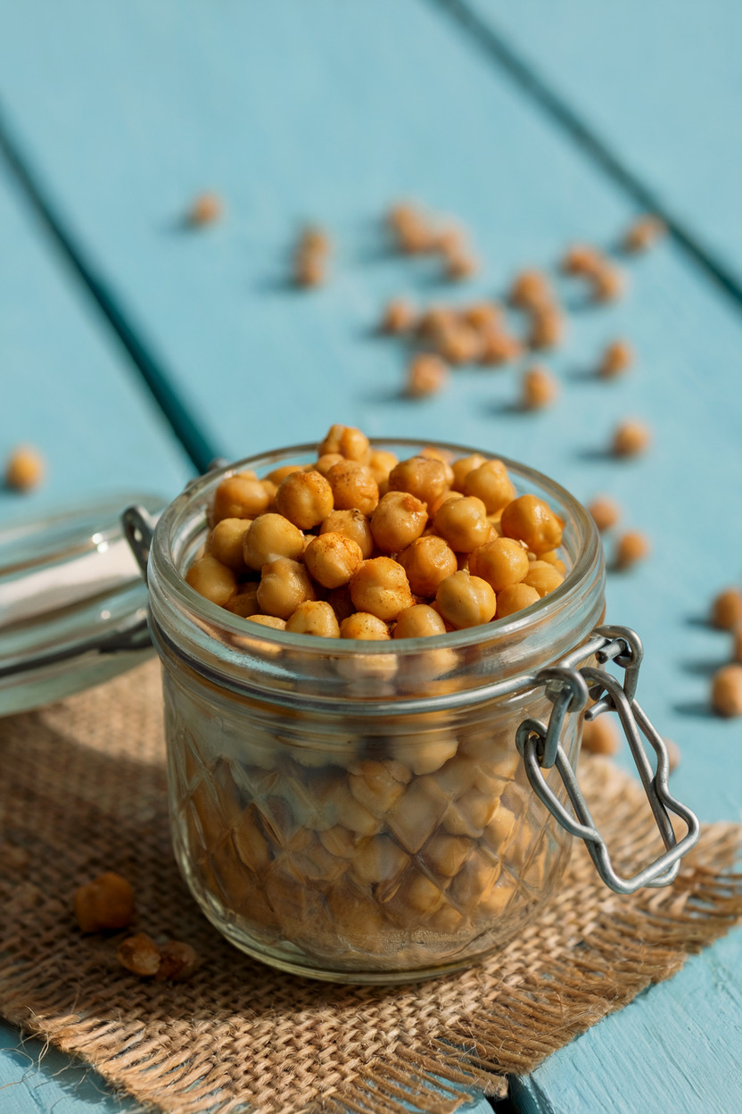 Cumin-Roasted Chickpea Snack Boxes