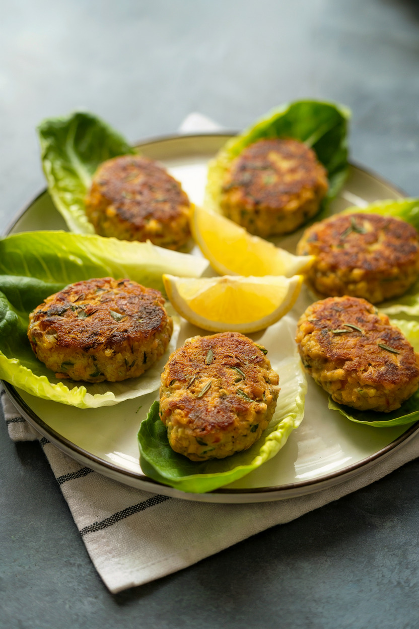 Turkish Lentil Köfte Plate