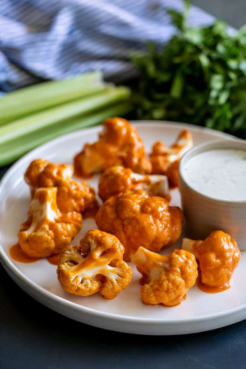 Buffalo Cauliflower Florets