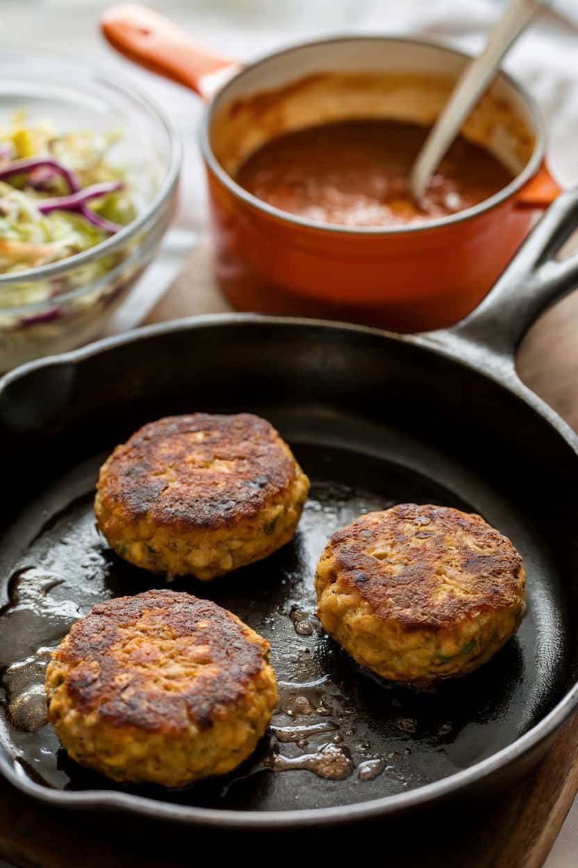 BBQ Chickpea Patties
